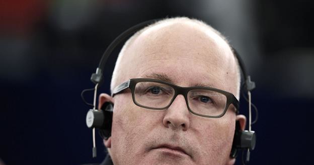 Frans Timmermans. Fot. Frederick Florin /AFP