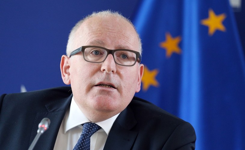 Frans Timmermans /Mariusz Grzelak /Reporter