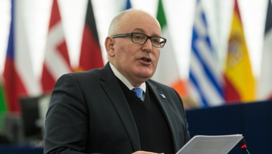 Frans Timmermans /Patrick Seeger  /PAP/EPA