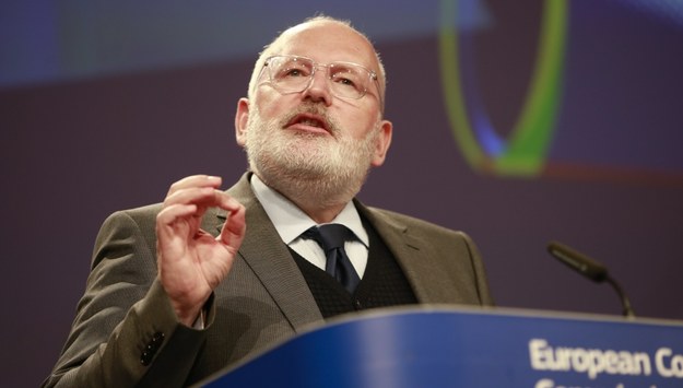 Frans Timmermans /OLIVIER HOSLET /PAP/EPA