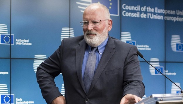 Frans Timmermans /	Wiktor Dąbkowski   /PAP/EPA