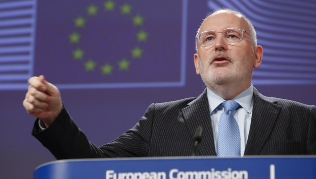 Frans Timmermans /OLIVIER HOSLET /PAP/EPA