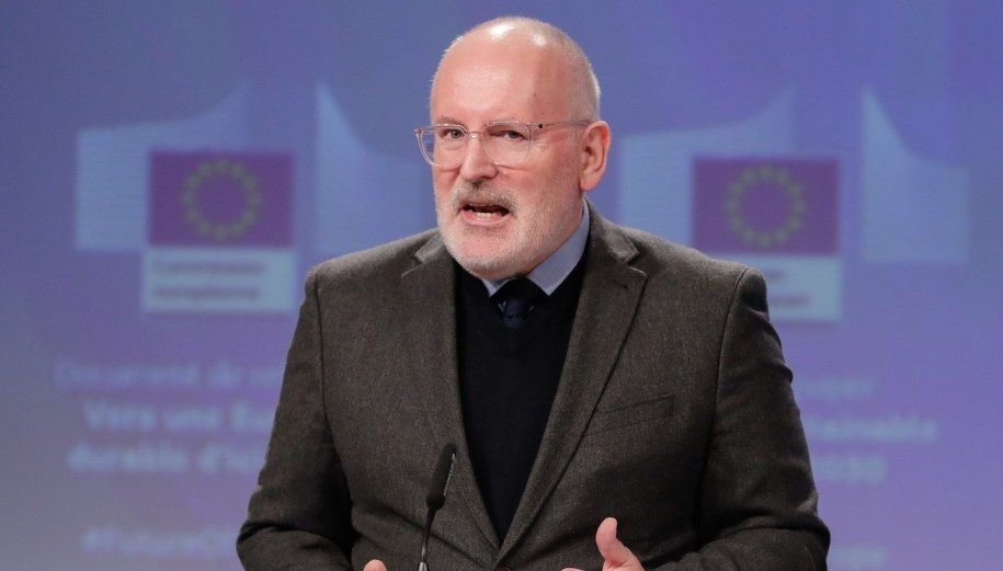 Frans Timmermans /STEPHANIE LECOCQ  /PAP/EPA