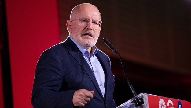 Frans Timmermans /	Balazs Mohai /PAP/EPA