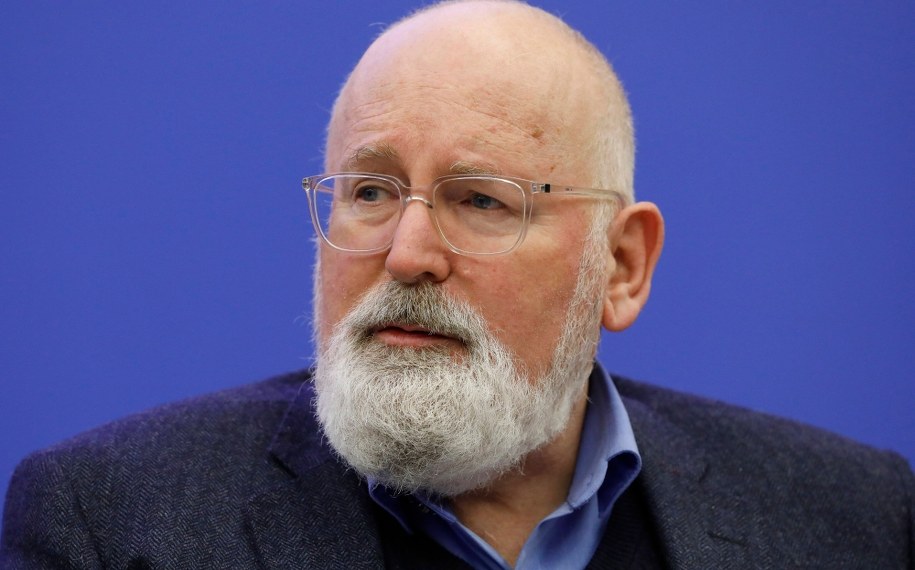 Frans Timmermans /JULIEN WARNAND /PAP/EPA