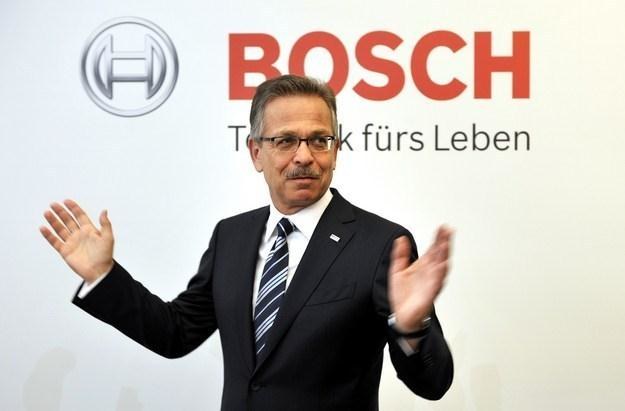 Franz Fehrenbach, szef firmy Bosch /AFP