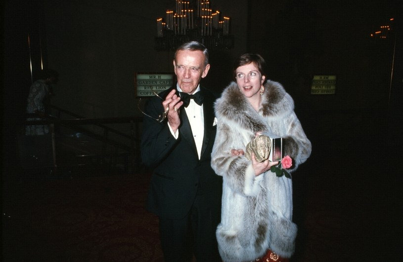 Fred Astaire z żoną Robyn Smith /Michael Montfort/Michael Ochs Archives /Getty Images