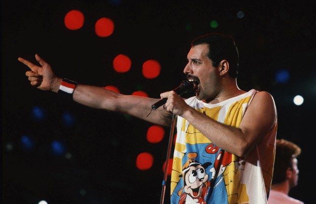 Freddie Mercury na zdjęciu z 1980 roku /DPA /PAP