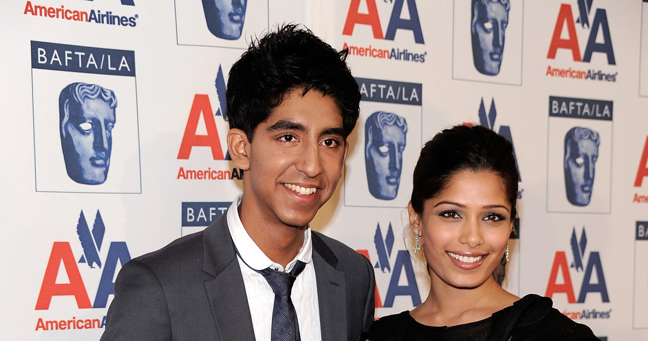 Freida Pinto i Dev Patel poznali się na planie "Slumdoga" /Frazer Harrison /Getty Images