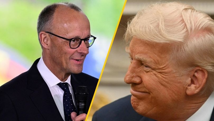 Friedrich Merz i Donald Trump /JOHN MACDOUGALL/JIM WATSON/AFP /East News