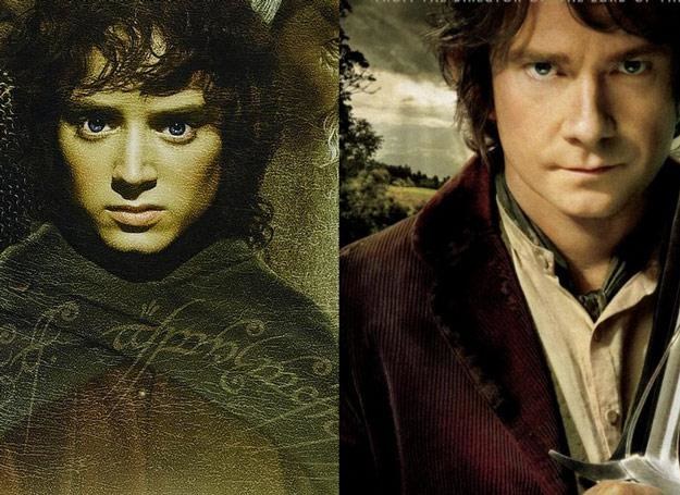 Frodo Baggins ("Władca Pierścieni") i Bilbo Baggins ("Hobbit") /