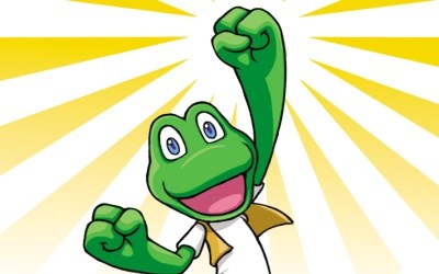 Frogger - motyw z gry /Informacja prasowa