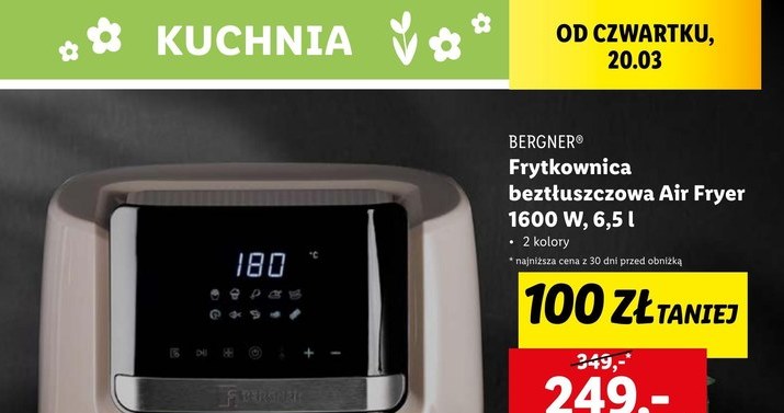 Frytkownica beztłuszczowa w Lidlu /Lidl /INTERIA.PL