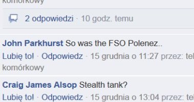 FSO ma kiepskie notowania na świecie /Facebook /INTERIA.PL