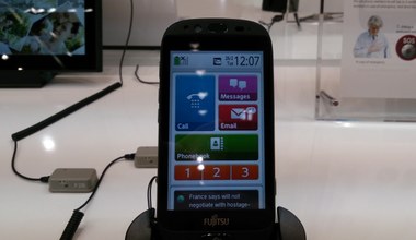 Fujitsu Stylistic S01 - smartfon dla seniora