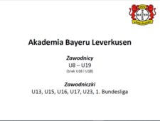 Fundamenty szkolenia Akademii Bayeru Leverkusen. Galeria