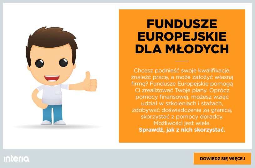 Fundusze Europejskie /INTERIA
