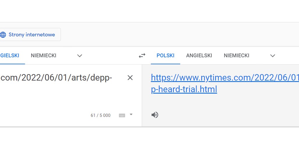 Funkcje Tłumacza Google pozwalają w łatwy sposób przetłumaczyć stronę internetową w obcym języku /screen /Geekweek