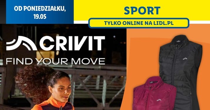 Funkcjonalna i modna odzież sportowa w Lidlu! Zobacz, co kupić z kolekcji Crivit /Lidl /INTERIA.PL