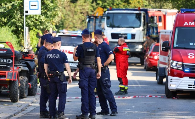 Funkcjonariusz wjechał w kobietę. Wypadek w trakcie policyjnego pościgu