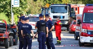 Funkcjonariusz wjechał w kobietę. Wypadek w trakcie policyjnego pościgu