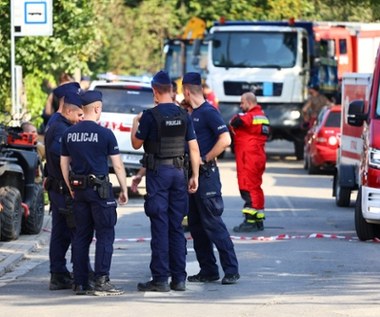 Funkcjonariusz wjechał w kobietę. Wypadek w trakcie policyjnego pościgu