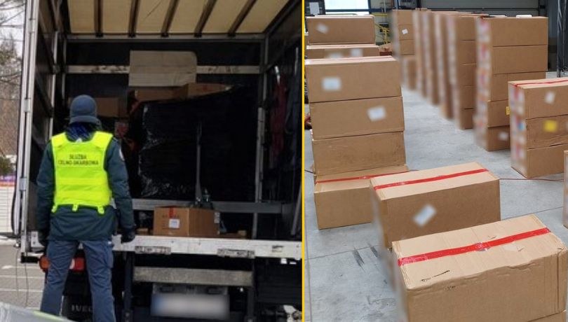 Funkcjonariusze KAS udaremnili przemyt e-papierosów z Litwy /KAS /Materiały prasowe