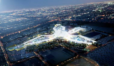 Futurystyczna hala Expo w Dubaju