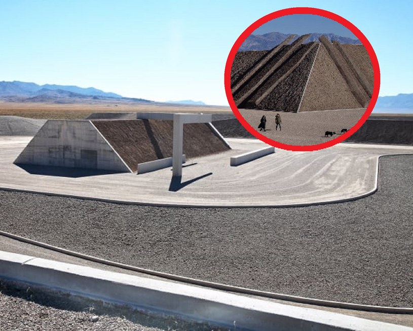 Futurystyczne miasto na pustyni Nevada to tak naprawdę największa rzeźba świata /materiały prasowe