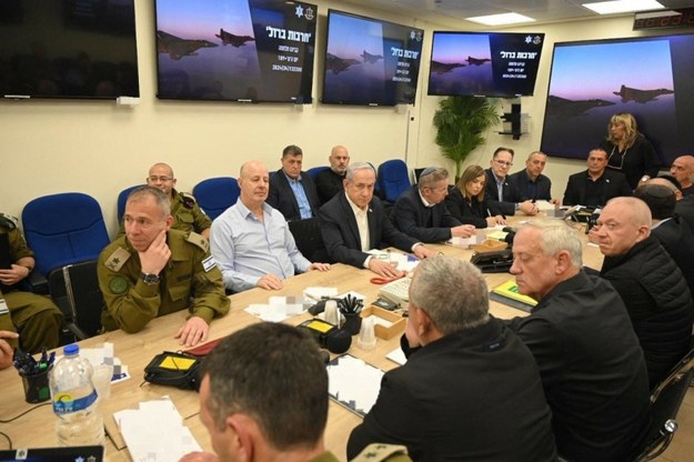 Gabinet wojenny Izraela /AA/ABACA/Abaca /East News