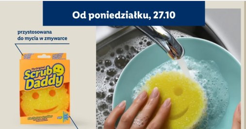 Gąbka Scrub Daddy za 12,99 zł – od 27 października w Lidlu! /Lidl /INTERIA.PL