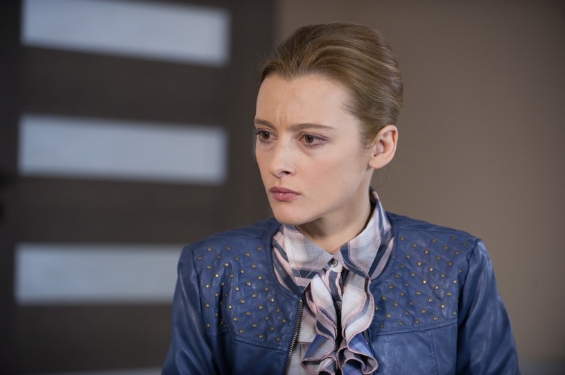 Gabriela Frycz w serialu "Na Wspólnej" zagrała Olgę Tadeusiak /TVN/x-news/Radek Orzeł