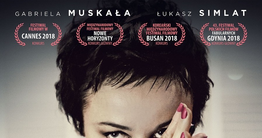 Gabriela Muskała na plakacie filmu "Fuga" /materiały prasowe