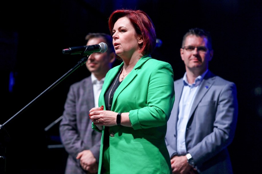 Gabriela Staszkiewicz pozostanie na stanowisku /Jarek Praszkiewicz /PAP