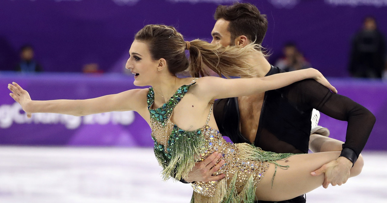 Gabriella Papadakis i Guillaume Cizeron / REUTERS/Lucy Nicholson /Agencja FORUM