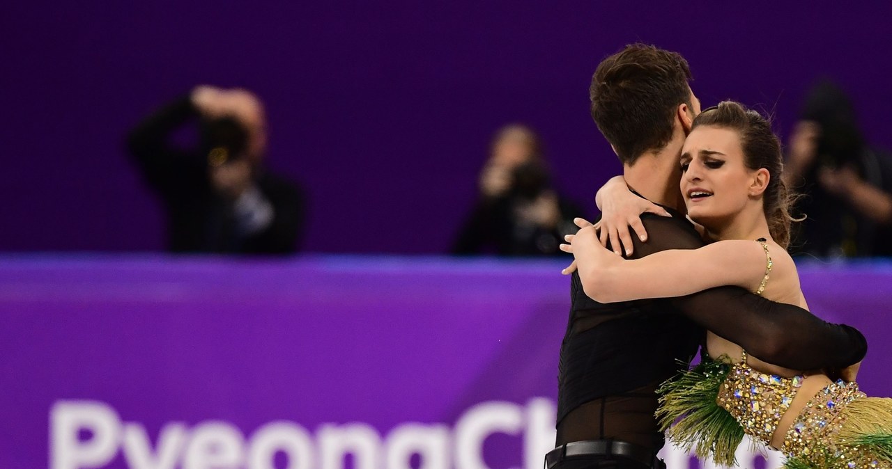 Gabriella Papadakis i Guillaume Cizeron /AFP PHOTO/Roberto SCHMIDT /East News