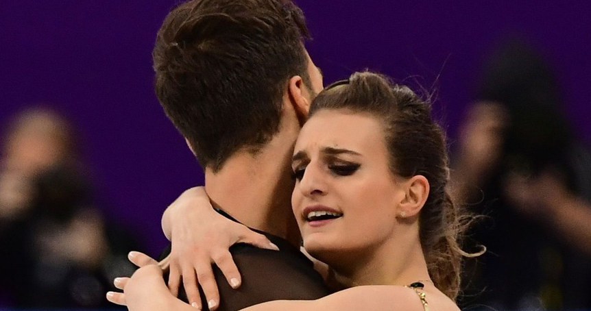 Gabriella Papadakis i Guillaume Cizeron /AFP PHOTO/Roberto SCHMIDT /East News