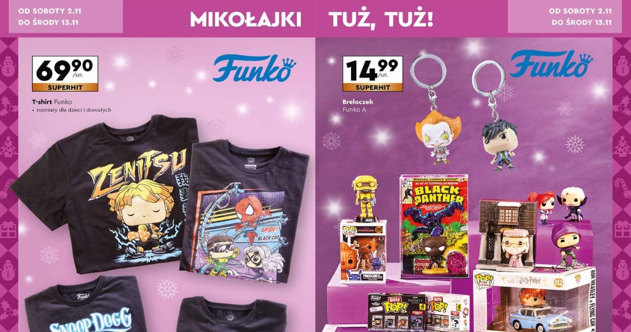 Gadżety Funko POP! w Biedronce /Biedronka /INTERIA.PL