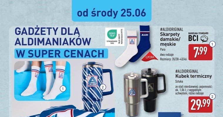 Gadżety z logiem ALDI /Aldi /INTERIA.PL