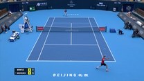 Gael Monfils - Daniil Medvedev. Skrót meczu. WIDEO