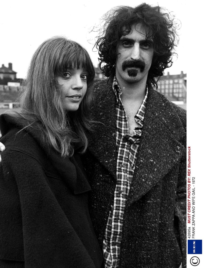 Gail i Frank Zappa w 1972 roku /REX Shutterstock /East News