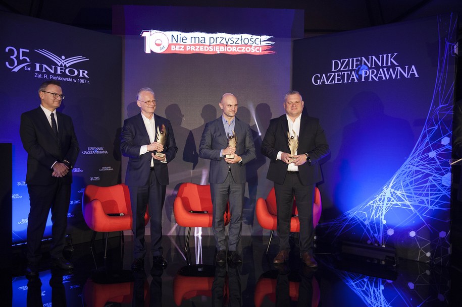 Gala 10. edycji projektu "Dziennika Gazety Prawnej" pod hasłem "Nie ma przyszłości bez przedsiębiorczości" /Wojtek Gorski /Materiały prasowe