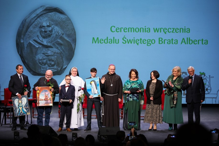 Gala 26. Ogólnopolskiego Festiwalu Twórczości Teatralno-Muzycznej Osób z Niepełnosprawnością Intelektualną "Albertiana" /	Łukasz Gągulski /PAP