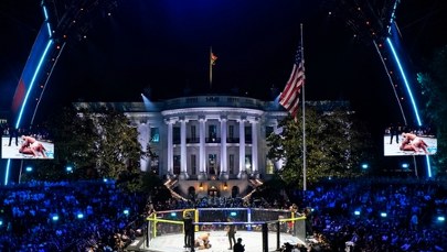 Gala MMA przed Białym Domem. Wśród gości Nawrocki i Zuckerberg