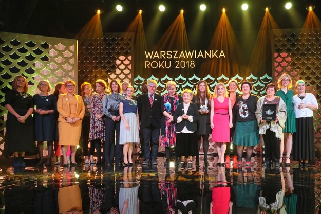 Gala plebiscytu "Warszawianka Roku" w stołecznym Teatrze Studio /Paweł Supernak /PAP