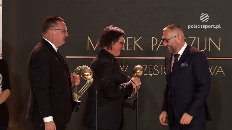 Gala Tygodnika "Piłka Nożna": Czesław Michniewicz i Marek Papszun Trenerami Roku. WIDEO