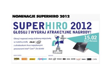 Gala wręczenia nagród SUPERHIRO 2012