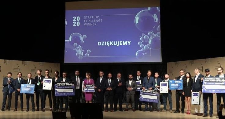 Gala z wręczeniem nagród dla najlepszych start-upów konkursu Start-up Challenge 2020. /INTERIA.PL