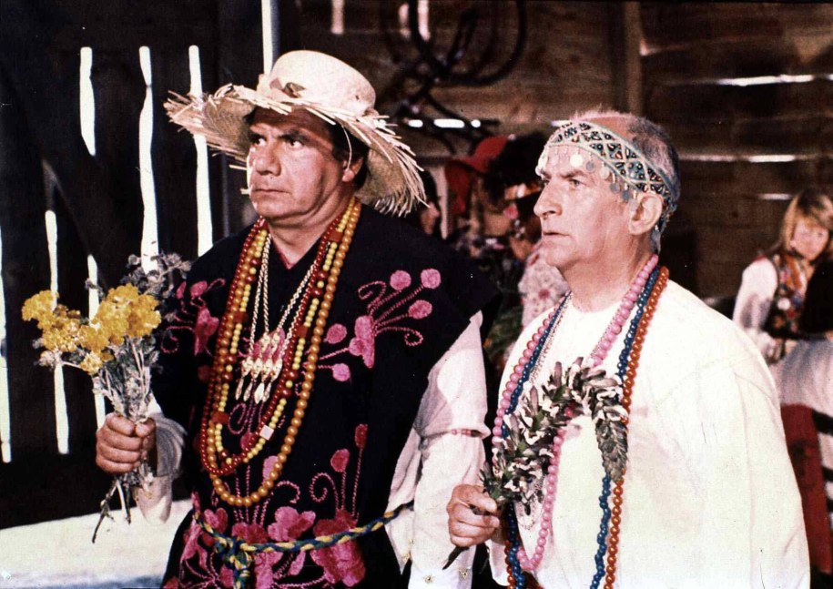 Galabru i de Funes na planie "Żandarma..." /United Archives/IFTN    /PAP/EPA