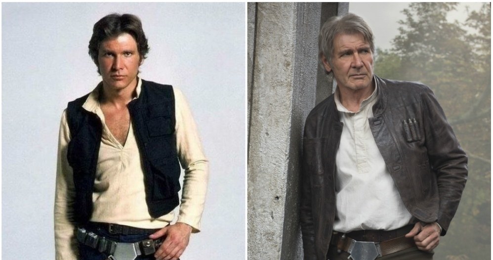 Galaktyczny przemitnik Han Solo, w tej roli Harrison Ford /materiały dystrybutora